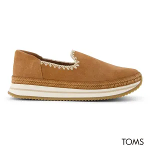 TOMS Women Jocelyn Stitch Espadrille Sneaker - Deco Brown