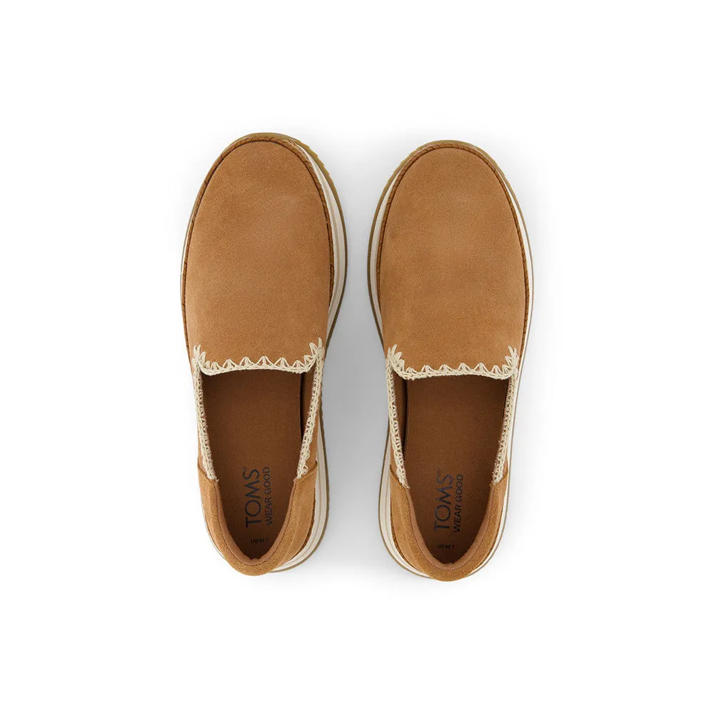 TOMS Women Jocelyn Stitch Espadrille Sneaker - Deco Brown