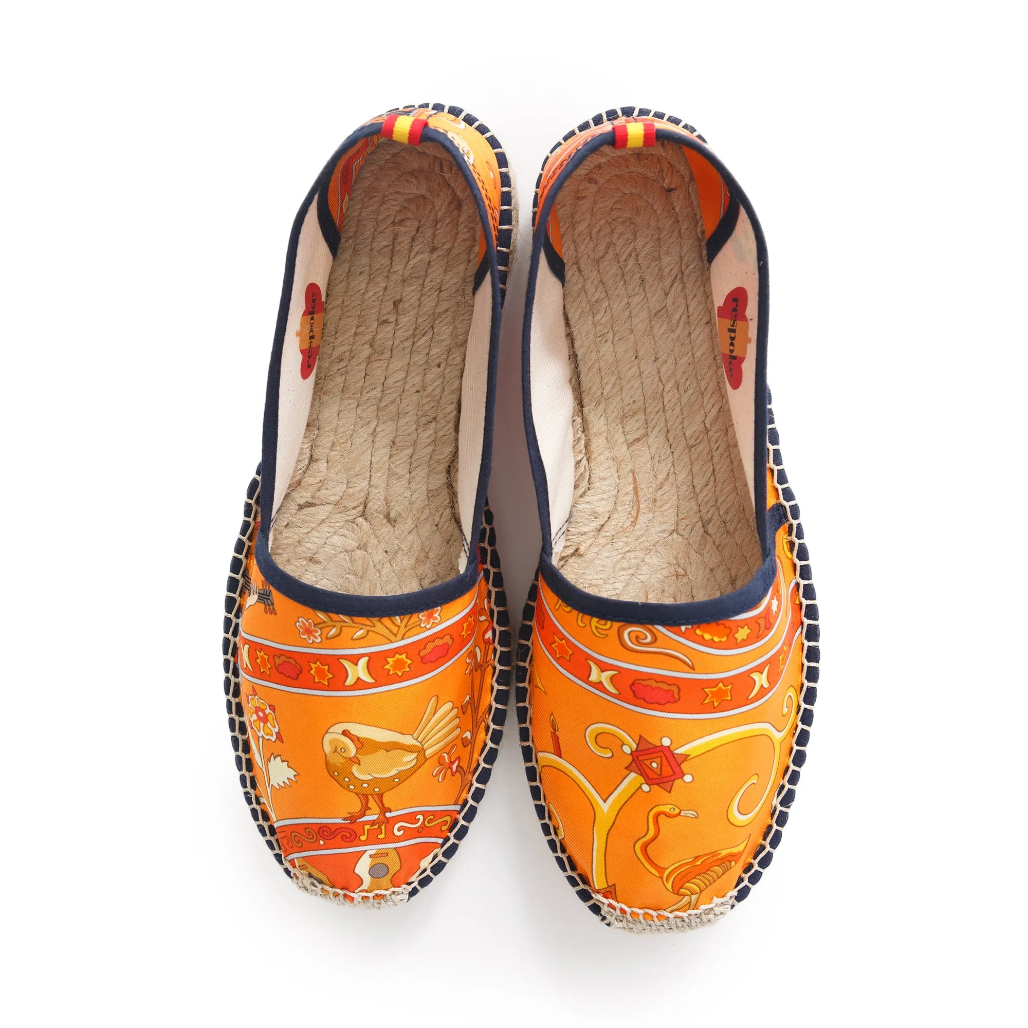 VENT Orange Classic Espadrilles