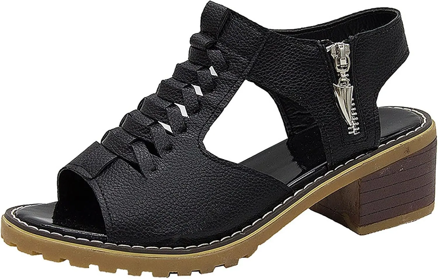 Wedge Sandals for Women Summer Boho Beach Sandal Dressy Open Toe Platform Sandals Anti-Slip High Heels Wedge Sandal Retro Fish Mouth Casual Outdoors Shoes
