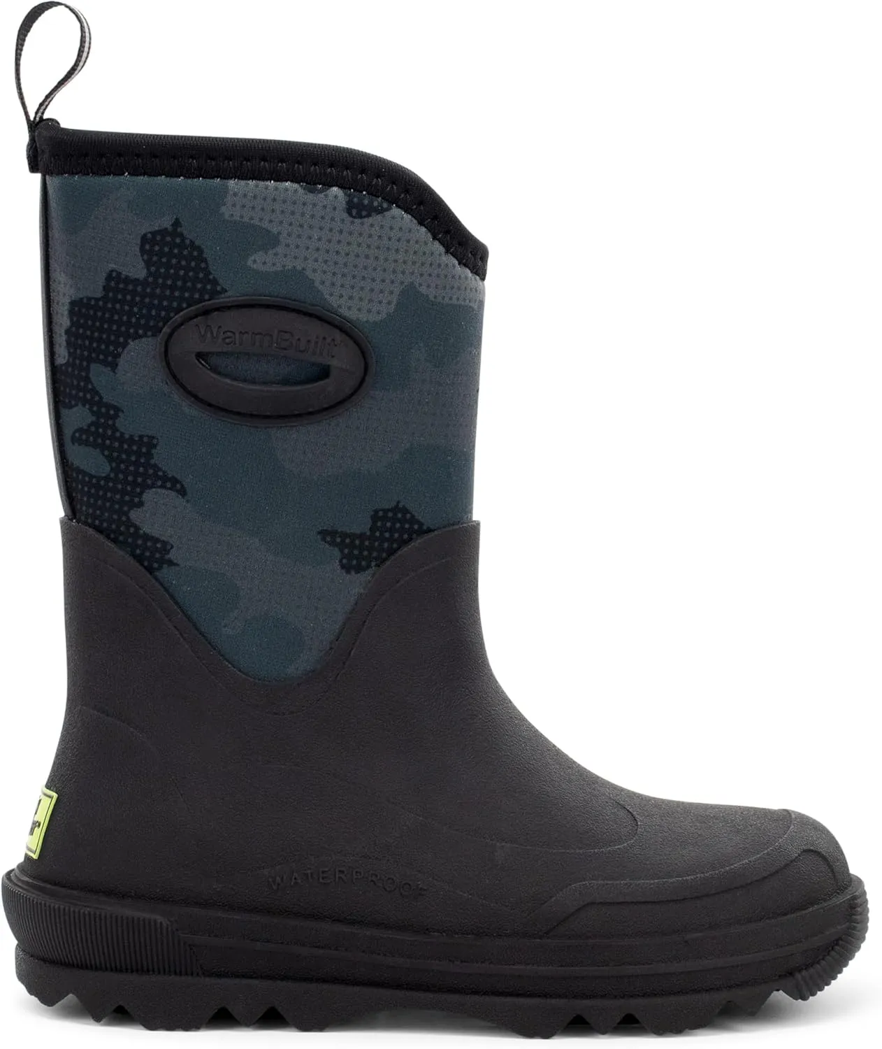 Western Chief Kids Traverse Neoprene Cold Weather Boots  Waterproof, Insulated, Warm, and Comfortable Winter Boots for Girls & Boys,  Kids Rubber Rain Boots with Fleece Lining