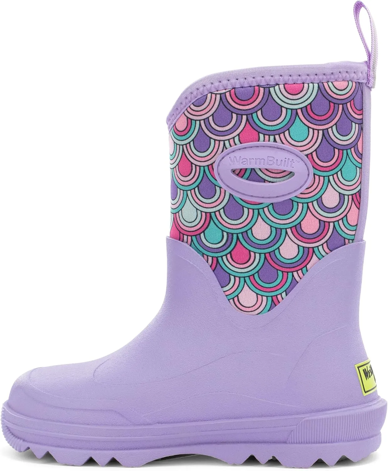 Western Chief Kids Traverse Neoprene Cold Weather Boots  Waterproof, Insulated, Warm, and Comfortable Winter Boots for Girls & Boys,  Kids Rubber Rain Boots with Fleece Lining