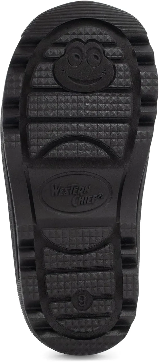 Western Chief Kids Traverse Neoprene Cold Weather Boots  Waterproof, Insulated, Warm, and Comfortable Winter Boots for Girls & Boys,  Kids Rubber Rain Boots with Fleece Lining
