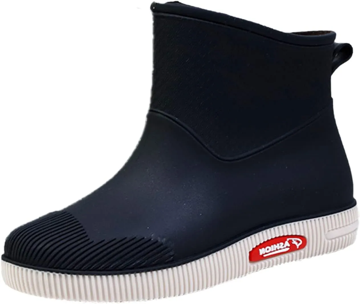 Wide Rainboots Boots Womens Waterproof Non-Slip Rubber Ankle Boots Rain Boots Waterproof Short Garden Boots