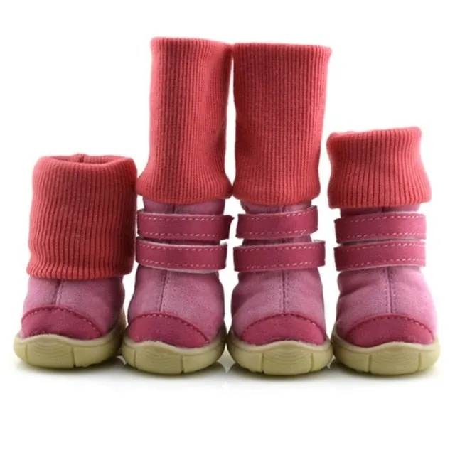 Winter Buckskin Boots