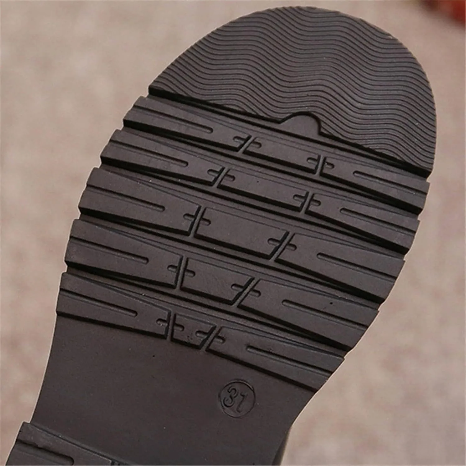 Winter Girls Mid Leg Boots Solid Color Zipper Classic Leather School Working Shoes for Kids Fashion Riding Shoes