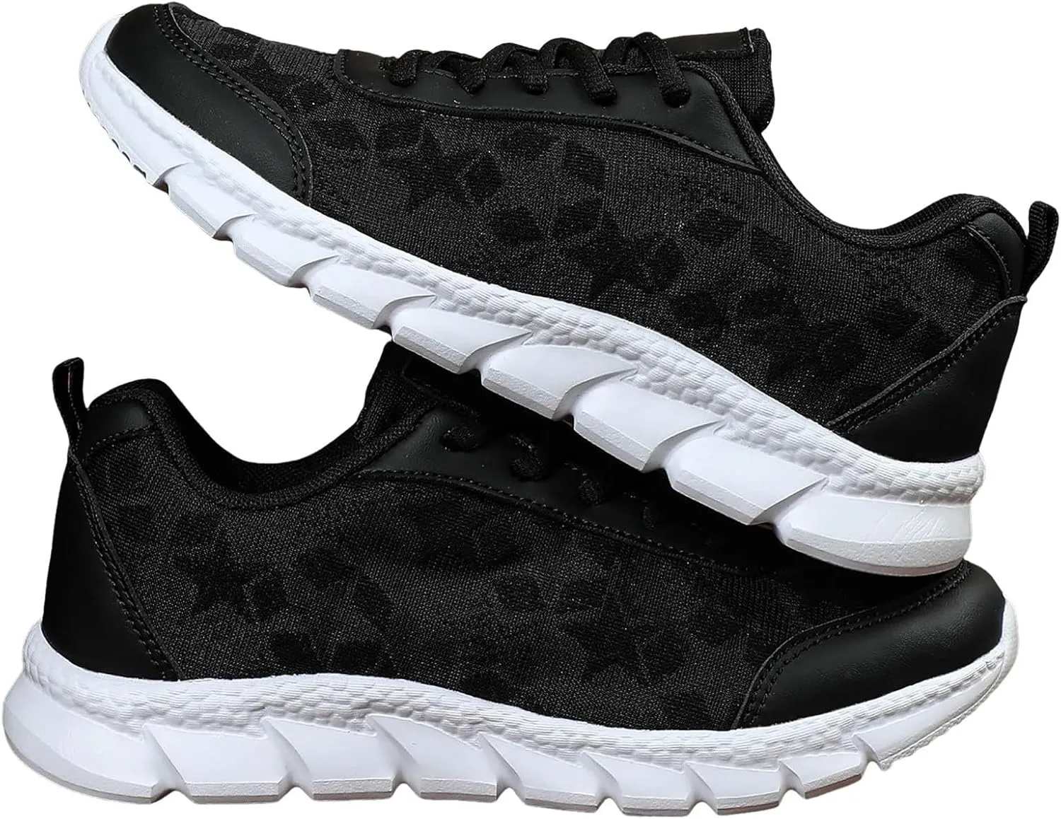 Women Walking Running Shoes Comfortable Soft Sole Breathable Sports Shoes Fashionable Mesh Casual Sneaker for Women Non Slip Workout Gym Sports Athletic Fashion Sneakers