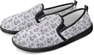 Womens Mesh Slip On Shoes Casual Breathable Low Top Flats Non-Slip Fashion Comfort Walking Work Loafers